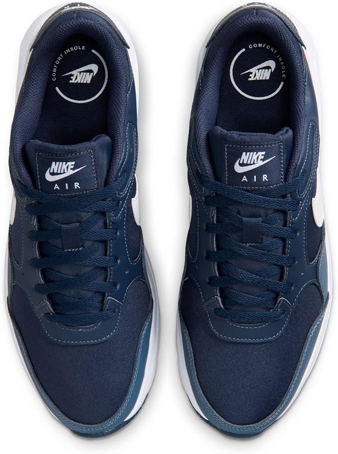 Walk & Walk Midnight AirFlex Sneakers – Navy Blue & White Casual Sports Shoes