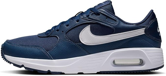 Walk & Walk Midnight AirFlex Sneakers – Navy Blue & White Casual Sports Shoes